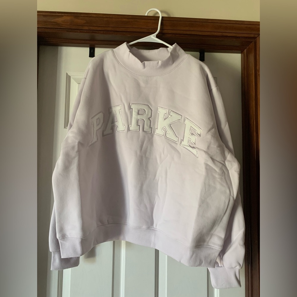 Parke Sport Lilac Mockneck Fleece L/XL